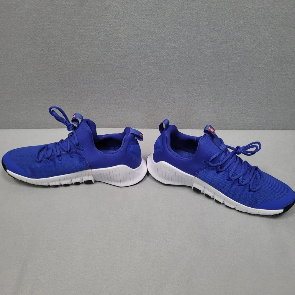 Nike Free Metcon 6 Hyper Royal Orange Mens Training Shoes FJ7127-401 Size 10.5